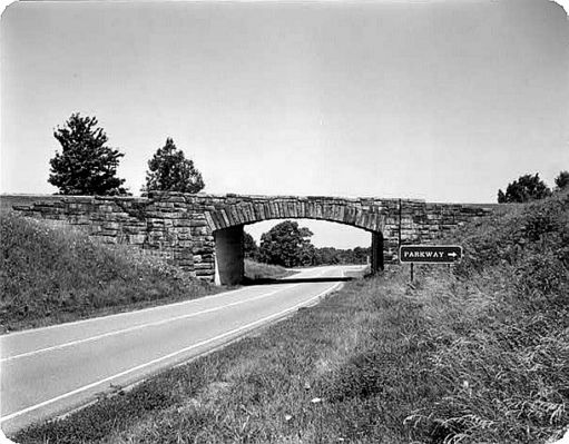 Tuggle Gap - Blue Ridge Parkway
From a 1950s photo from the Library of Congress Collection.
