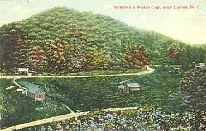 turnpikea.jpg
This is a 1910-20 era postcard showing "Turnpike A" between Lenoir and Blowing Rock.
