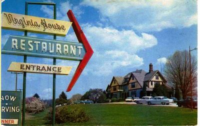 Marion - Virginia House Restaurant
From a late 1950s postcard.
