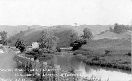 wardelbridge.jpg
This ca. 1934 postcard shows the Wardel Bridge on Route 19 between Lebanon and Tazewell, Virginia.
