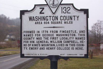 washcosign.jpg
This marker is on highway 91 in Saltville.  Photo by Jeff Weaver spring 2003.
