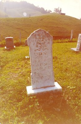 weaveremalinestone.jpg
This is the grave marker for Emaline Sturgill Weaver.
