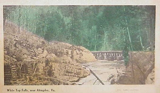 Damascus - Whitetop Falls
This is from a circa 1910 postcard.
