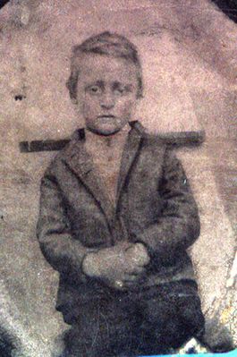wiljohn1.jpg
John Mack Williams (1868-1952) taken about 1873. This is from a "tin-type" picture.  John lived in the Stratford area of Alleghany Co.  Courtesy of Jason Duncan.

