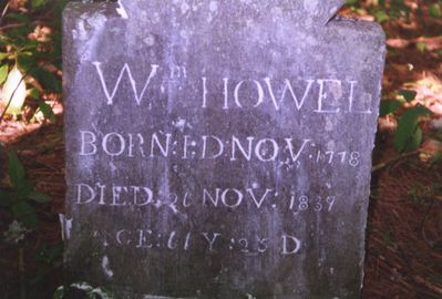 Fleetwood - William Howell's gravemarker
Courtesy o Paul Howell [email]docnpaul@bellsouth.net[/email]
