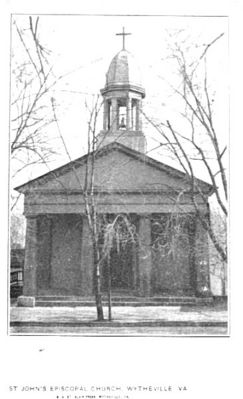 Wythevill - St. John's Episcopal Church
This postcard image dates from 1911,
