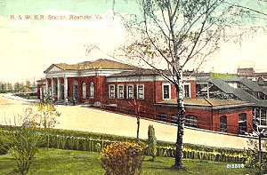 nwrrstan1914.jpg
Norfolk and Western Railroad Station, Roanoke, ca. 1914

