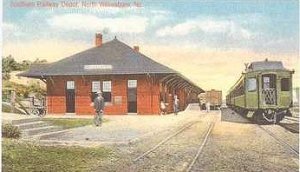 Wilkesboro, North Carolina Train Depot ca. 1910
