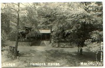 hemlockhaven.jpg
Hemlock Haven was once a conference center operated by the Episcopal Church.  In 1986 it was acquired by the Commonwealth of Virginia, and incorporated into the [url=http://www.dcr.state.va.us/parks/hungrymo.htm]Hungry Mother State Park.[/url]
