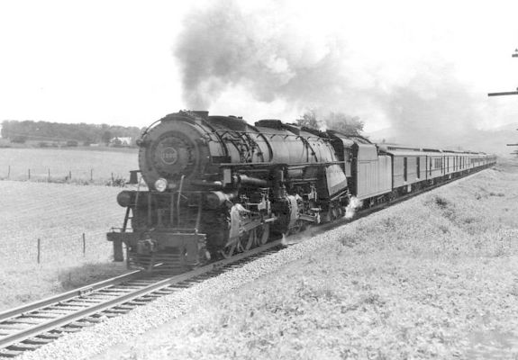 Engine #41 Near Wytheville
This is a photo of #41 making a run on the tracks near Wytheville.
