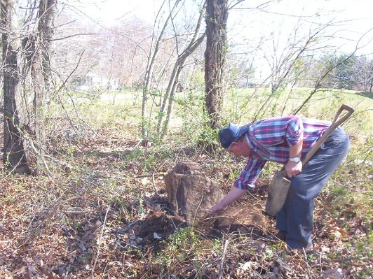 100_1476.jpg
This presumed cemetery was located on Fisher's Gap Road South of Galax.  It is reported that this is the site of the burial of some Tories killed in a skimish near this site in 1780.  Only one was identified as a Hampton from near Baywood.  Further information would be appreciated [email]jweaver300@aol.com[/email]
