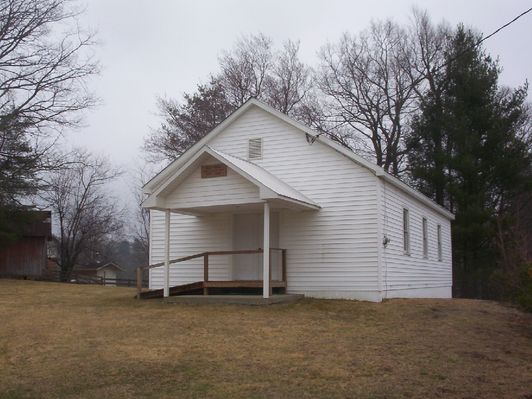 Glendale Springs - Bear Creek Primitive Baptist Church
This church was established in 1834.  Photo by Jeff Weaver March 2007.
