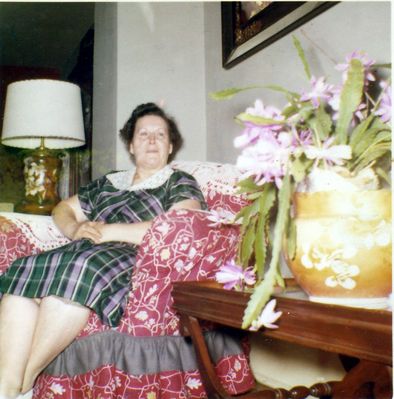 Gamble, Ersa Dell Sturgill
Ersa Dell Sturgill Gamble is shown here at her home in Kennett Square, PA.  She was the daughter of James Estil Sturgill and Ella Ingram.
