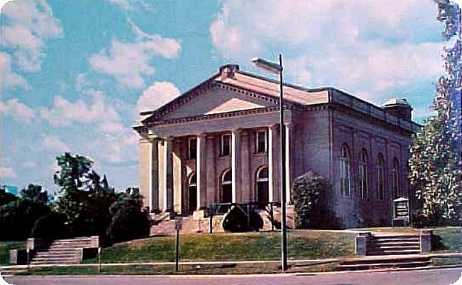 Statesvile - Frist Presbyterian Church
This is a 1950s view of the First Presbyterian Church of Statesville.  You can learn more at their [url=http://www.fpcstatesville.org/]website.[/url]
