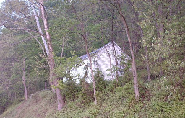 Picture 063~0.jpg
This Church, located on a steep bank once housed a Methodist and Baptist congregation, principally African-American in ethnographic terms.  Photo May 3, 2006 by Jeff Weaver
