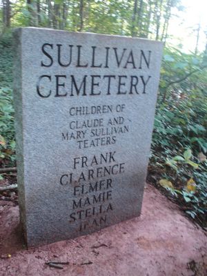 SullivanCemeteryMonument.jpg
Courtesy of Chrissie Peters.
