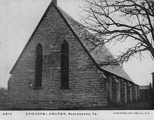 Blacksburg - Episcopal Church
This is from a 1902 postcard.  [url=http://www.christchurchblacksburg.org/]Check out their website.[/url]
