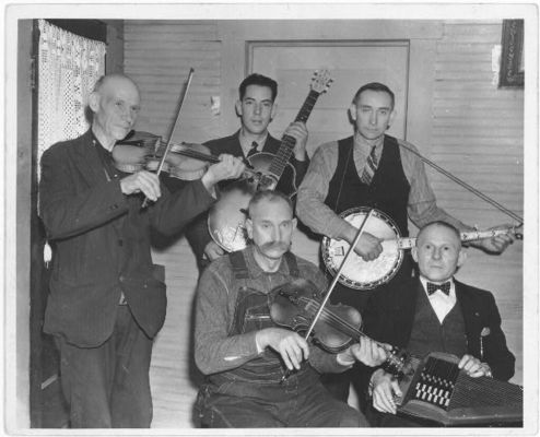 bogtrotters.jpg
A Galax band.  Photo 1937 from the collections of the Library of Congress.
