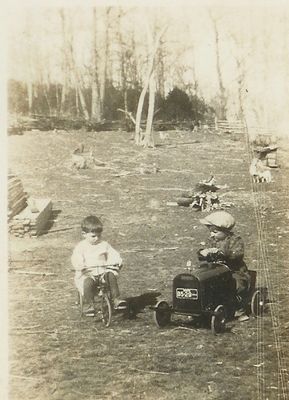 coxrose.jpg
Rose Imogene Cox and Roald Bayse Cox, children of Joe Catron and Ollie Imogene Spencer Cox.  The picture was made in 1930.  Courtesy of Eleanor Jo Cox [email]ejcox@naxs.com[/email]

