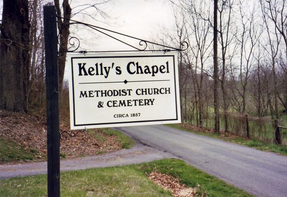kellychapelsign.jpg
Photo April 2006 by Jerry W. Catron.
