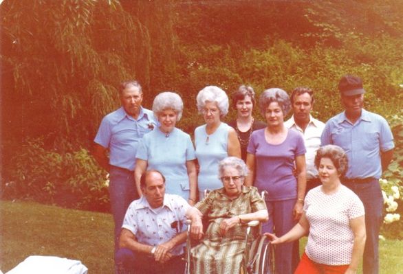 maggiespencer.jpg
This photo is of the children of Greely Spencer and Maggie Sturgill.  Maggie is sitting in the wheelchair.  Photo by Jeff Weaver, July 2, 1978.
