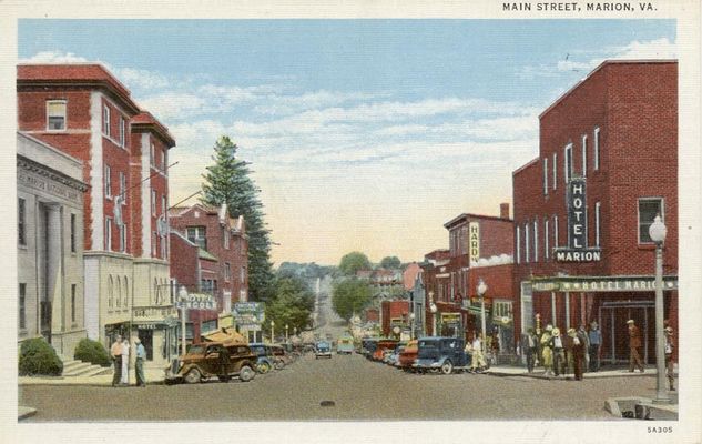 marionmain1930s.jpg
This is a 1930s postcard showing Main Street in Marion, Va.
