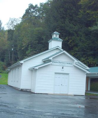 pics 058.jpg
Photo September 13, 2006 by Jeff Weaver, despite the sign over the door, this church was organized in October 1858.
