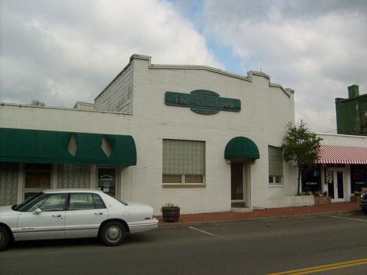 Mountain City - Office of the Tomahawk Newspaper
Established in 1874, the Tomahawk is the only newspaper in Johnson County, Tennessee.  You might want to check out their [url=http://www.thetomahawk.com/]website.[/url] Photo May 18, 2007 by Jeff Weaver.
