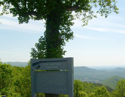 Cumberland Knob - Fox Hunter's Paradise
On the Blue Ridge Parkway.  Photo by Jeff Weaver, May 20, 2007.
