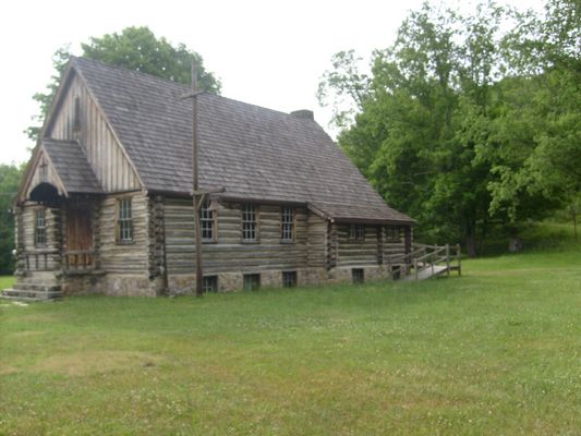 Konnarock - Laurel Valley Community Church
Photo by Jeff Weaver, June 3, 2007.
