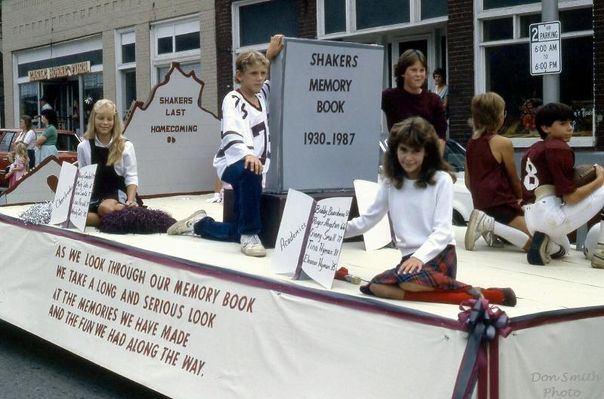 Saltville- R. B. Worthy High School Homecoming
LAST SHAKER HOMECOMING  /  SEPTEMBER 20, 1986.  Courtesy of Don Smith [email]dsmith1043@comcast.net[/email]
