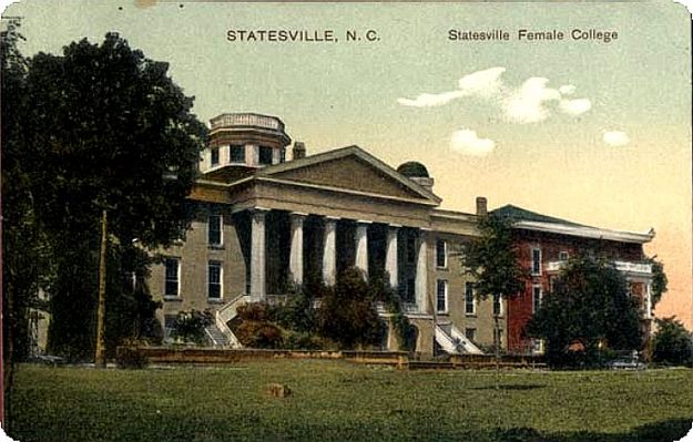 statesvillefemalecollege1909.jpg
This is a 1909 postcard view.
