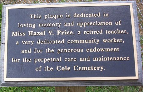 Linder Cole Cemetery