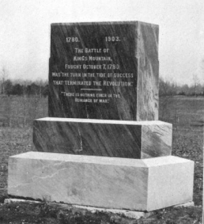 guilf5 Memorial to the Heroes of the Decisive Battle of Southern Fighting Ground in the American Revolution Erected at Greensboro, North Carolina