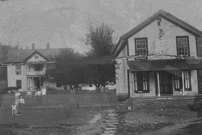 housestore House and Store built in the 1880's by William and L. Cornelia Hardin Church.Picture taken about 1910.