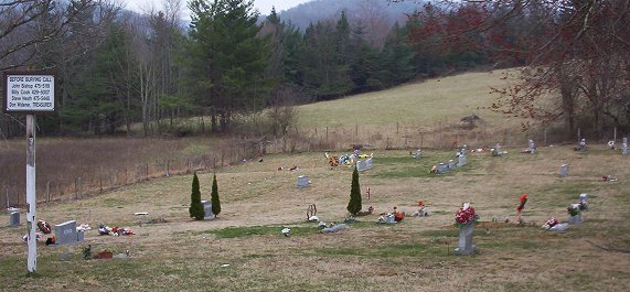 rushcpbccem2 Rush Creek Primitive Baptist Church Cemetery, taken March 19, 2003