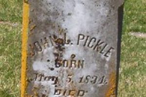 John Pickle, 1834-1912