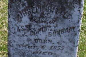 Joseph Bittle  Bonham, 1859-1876